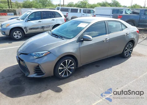 2018 Toyota Corolla Se/Xse из США, поврежденный, VIN 5YFBURHE9JP792724